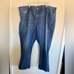 Old Navy Mid-Rise Wow Boyfriend Jeans - Dark Blue